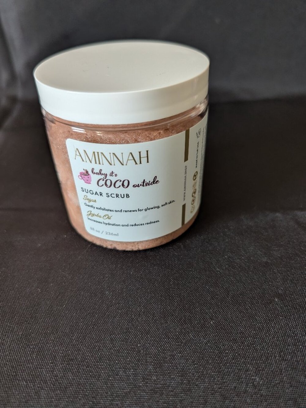 Aminnah Baby It's Coco Outside Sugar Scrub 8oz